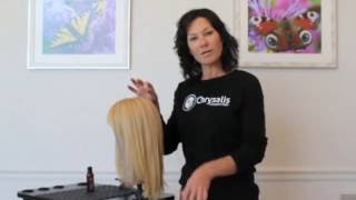 Argan Oil On A Human Hair Wig