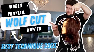 The Hidden Ponytail Wolf Cut: Magic -  A 2023 Haircut Trend