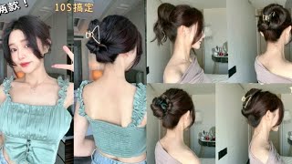 Quick & Cute Clutcher Hairstyle Tutorial Korean Style For Girls
