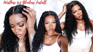 Detailed Glueless 5X5 Closure Wig Install| Perfect Summer&Spring Hair / It'S Bussin | Westkiss