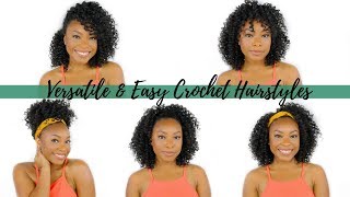 Crochet Braids Has Never Looked So Natural!! | Versatile Crochet Hairstyles + Nighttime Maintenance