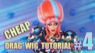 Cheap D.I.Y Drag Wig Tutorial #4 ~ Wire Cage Beehive