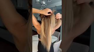 Ponytail Hairstyles For Long Hair #Shorts