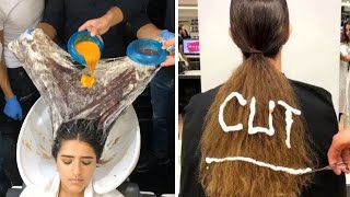 The Most Popular Hair Color And Hairstyle 2023 | The Best Hair Transformations