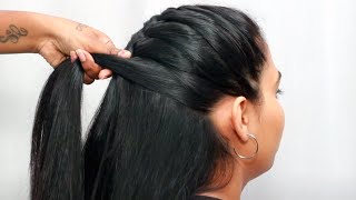 Hairstyle For Party/Work/Everyday/Wedding | Hairstyle Girl | Messy Hairstyles For Long Hair 2023