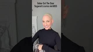 Quick Wig Review Gabor Out The Door Sugared Licorice! #Shorts