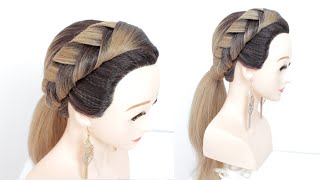 Easy Hairstyle For Long Hair! Braided Hairstyle!