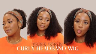 Tried My First Ever Headband Wig!! Super Easy, Most Versatile Ft Hergivenhair