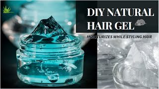 How To Make Natural Hair Styling Gel From Scratch, Diy Homemade Aloe Vera Gel & Store It / G G & You