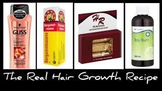 The Real Recipe To Hair Growth|Bergamot|Placenta|Bayrum