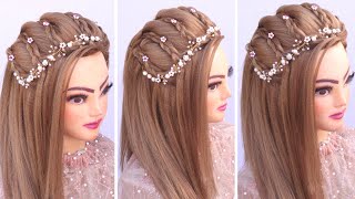 Wedding Hairstyles Kashee'S L Engagement Look L Bridal Hairstyles Kashees L Valentine Day Hairs