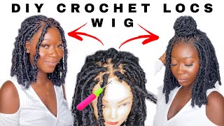 Diy How To Do Goddess Faux Locs Wig Cap || Easy Beginner Tutorial