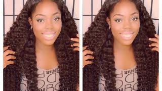 Aliexpress Virgin Brazilian Curly Hair + How To Install Upart Wig | Virgo Hair Initial Review