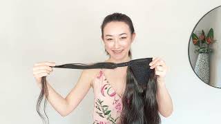 How To Wear Hela'S Ponytail Hair Extension
