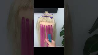 Tutorial Of How To Use The New Small Tape Hair Extensions?
