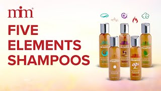 100% Natural 5 Elements Shampoos | Morrocco Method