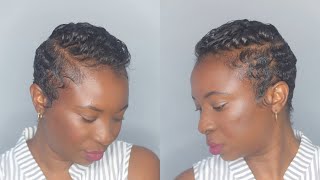 Pixie Cut Hairstyle | Finger Waves And Style
