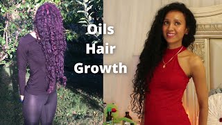 6 Oils That I Use For Hair Growth