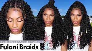 I'Ve Wanted This Style For 3 Years... Fulani Braids W Crochet | Jess Monique Thomas
