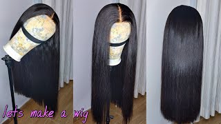 How To Make A Wig With A 2*6 Closure || Enlbeauty Hair