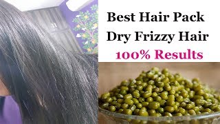 Best Hair Pack For Dry Frizzy Hair In Tamil || Homemade Hair Mask For Smooth Silky Hair In Tamil