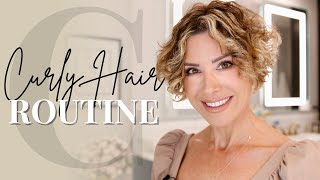 How To Style Natural Curls | Curly Hair Tutorial | Dominique Sachse