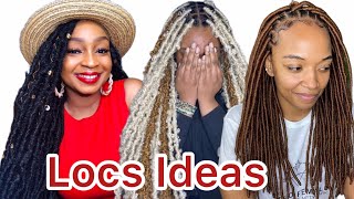30 + Loc'S Crochet Styles For 2022 | Butterfly Braids Ideas In 2022 | Braided Hairstyles