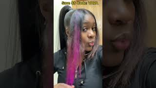 Dropping High Ponytail In Highlights! Color Bundles Install W/Bangs Ft.#Elfinhair Review