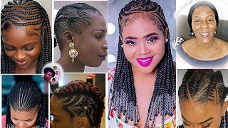 2022/2023 Creative And Unique Trendy Braids Hairstyles Ideas For Black Women