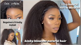 Full & Thick Natural Hair In Minutes  Cheat Your Way To Healthy Hair With A Realistic Hairline Fast.