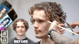 Medium Length Wavy Razor Cut (Timothee Chalamet/Tom Holland Inspired Haircut)