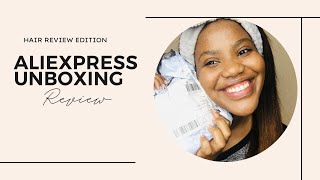 Unboxing And Hair Review|| Happy Stores || Aliexpress|| Synthetic Hair