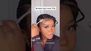 Must Watch Shein Human Hair Wig Install  Start To Finish