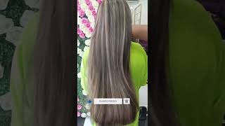 Ash Blonde Highlights By Kirandlishad Professional Hair Stylist  #Beauty #Kashees