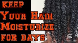 How To Properly Moisturize And Seal 4C Hair For Length Retention