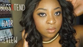 Brazilian Straight Bossxtend Hair Review & First Impression !!