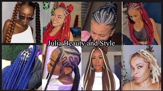 Summer 2022 Most Stylish And Trendy Braids Hairstyles With Cornrow