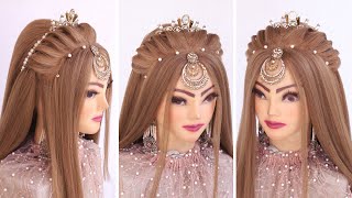 Wedding Hairstyles Kashee'S L Open Hairstyle Girl L Front Variation L Bridal Hairstyles Kashee&