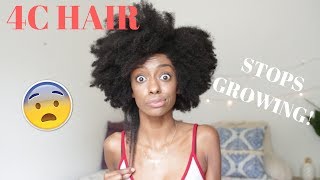 What To Do When Your 4C Hair Stops Growing