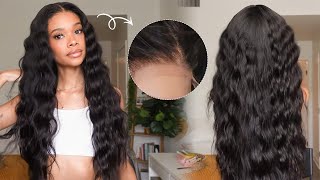 Easy 5X5 Lace Closure Wig Install With Soft Crimps|Alipearl Hair