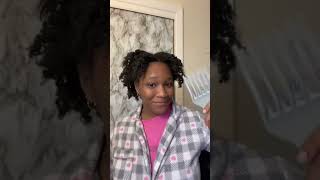 Natural Hair Braid Out Results  #Naturalhairjourney