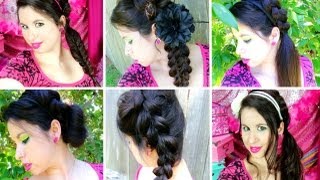 7 Easy Braided Hairstyles For Summer & School!