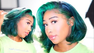 Let'S Get Into This Color| Transforming My Blonde Bob Wig| Ft. Omgqueen