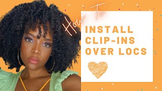 Better Length Clip Ins: Over Locs Edition