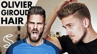 Olivier Giroud Hairstyle - France Footballer - Worldcup Hairstyle