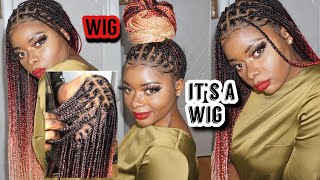 Knotless Braided Wig| Most Realistic Knotless Full Lace Wig Plus Styling |Stecybenz'Wigs