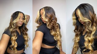 One Step Ombre Wig Install  | Hurela Hair