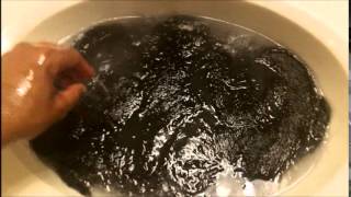 Vinegar Rinsing On Kanekalon - Prep For Box Braids