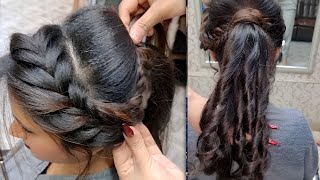 Simple And Easy Hairstyle || Hairstyle For Long & Medium Hairs