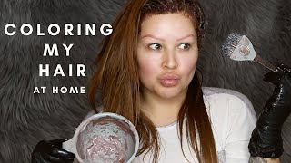 How I Color My Hair At Home | Diy